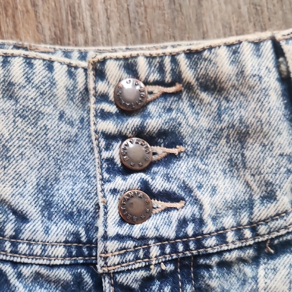 Brittania 80's Vintage Acid Wash Denim Jeans High Waist Sz 16 - Picture 4 of 7